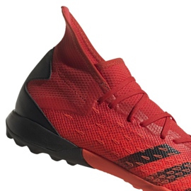 Sapatos Adidas Predator Freak.3 Tf M FY6311 laranjas e tintos 3 Sapatos Adidas Predator Freak.3 Tf M FY6311 laranjas e tintos 3