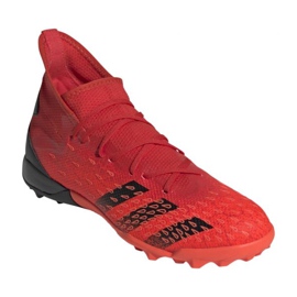 Sapatos Adidas Predator Freak.3 Tf M FY6311 laranjas e vermelhos 5