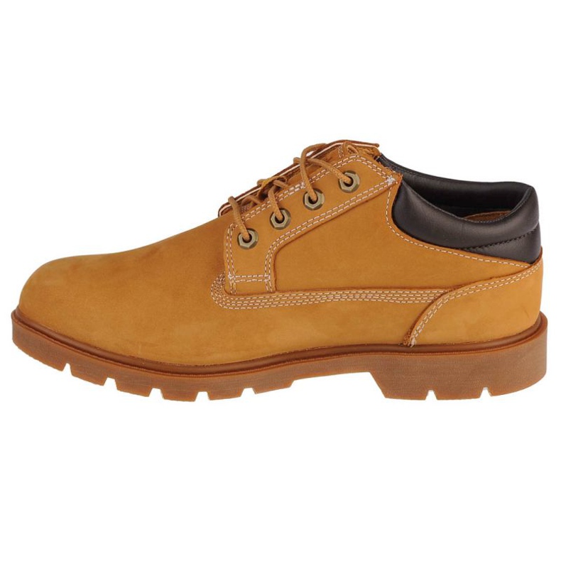 Tênis Timberland Basic Oxford M A1P3L castanho amarelo 1