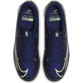 Sapatos de interior Nike Mercurial Vapor 13 Academy Mds Ic M CJ1300 401 azul marinho azul marinho 1