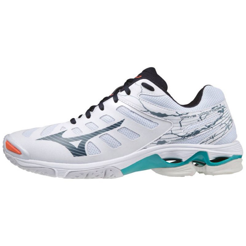Sapatos de interior Mizuno Wave Voltage M V1GA216036 branco branco 1