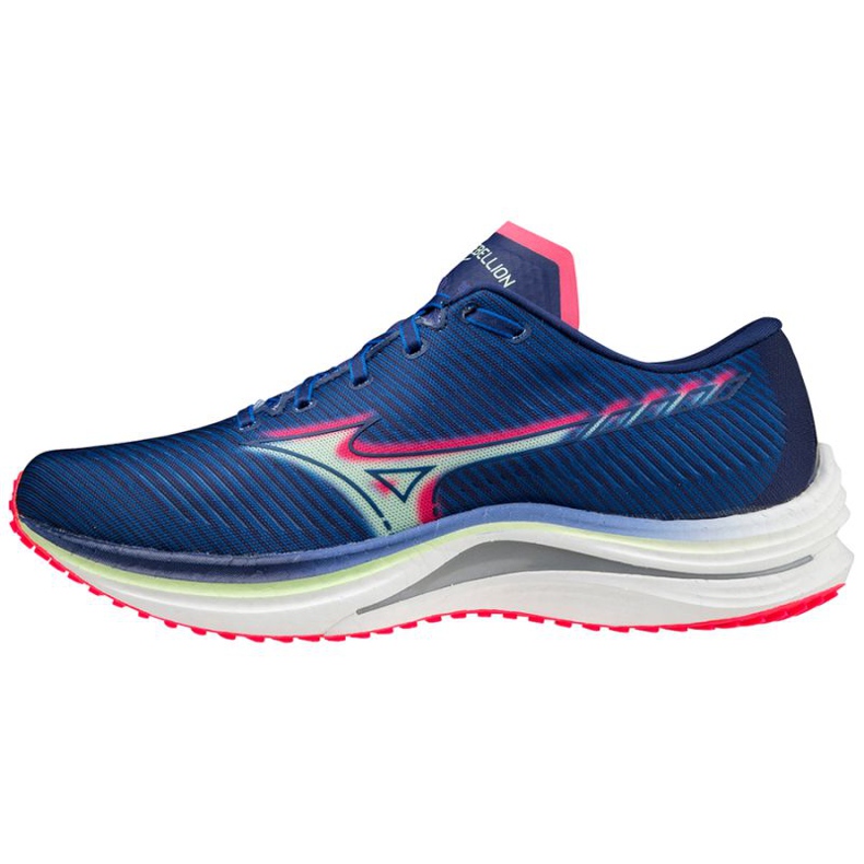 Tênis de corrida Mizuno Wave Rebellion M J1GC211783 azul 1