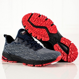 Sapatos Masculinos DK azul marinho cinza 1