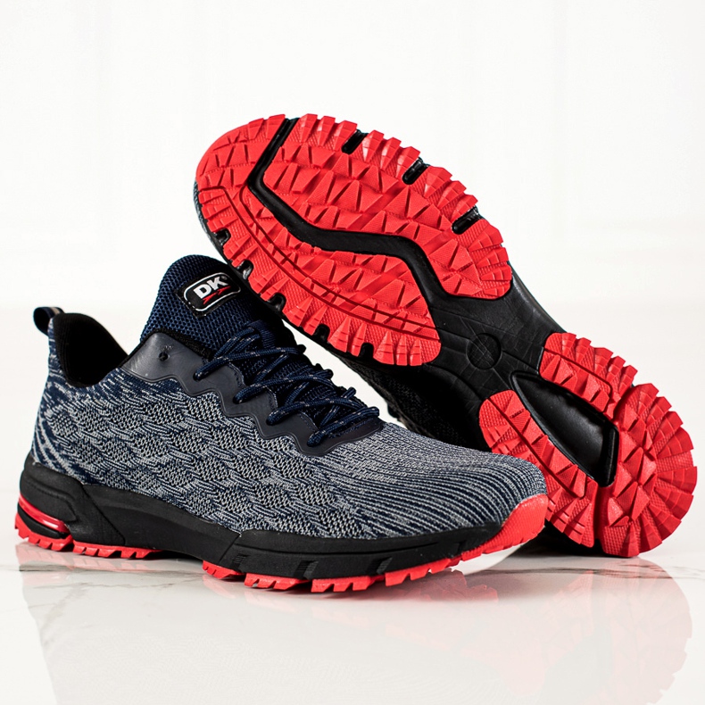 Sapatos Masculinos DK azul marinho cinza 1