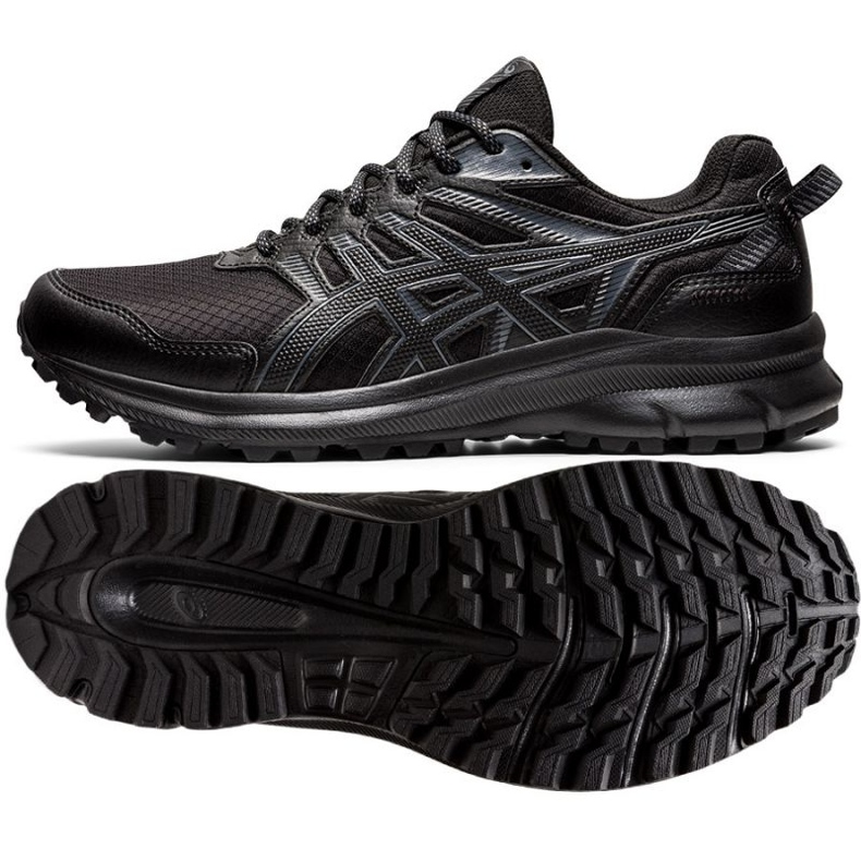 Tênis de corrida Asics Trail Scout 2 M 1011B181 002 preto preto 1