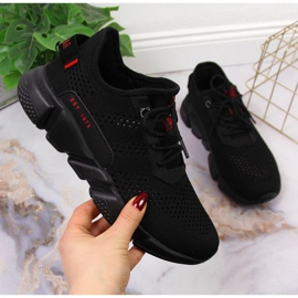 Tênis esportivo têxtil Big Star W JJ274273 preto 1