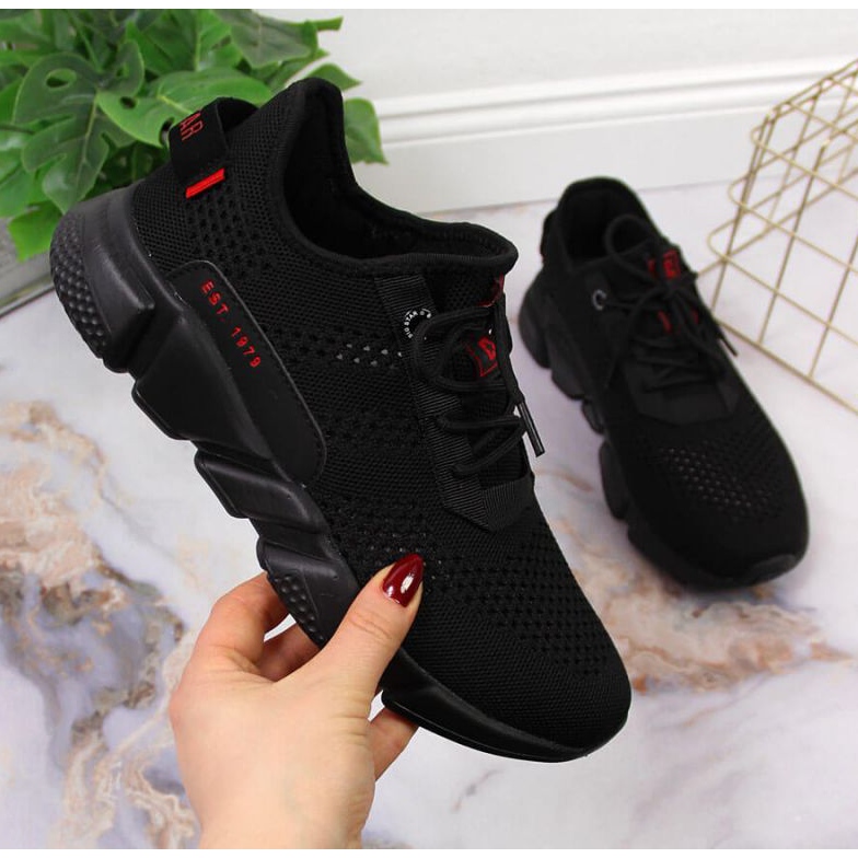 Tênis esportivo têxtil Big Star W JJ274273 preto 1