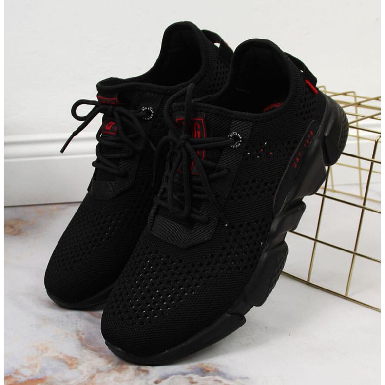 Tênis esportivo têxtil Big Star W JJ274273 preto 2