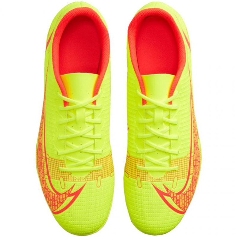 Chuteiras Nike Mercurial Vapor 14 Club FG / MG M CU5692 760 amarelo amarelo 1