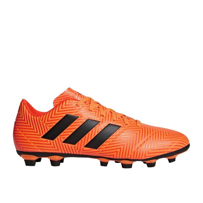 Chuteiras Adidas Nemeziz 18.4 FxG M DA9594 multicolorido laranja 1