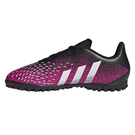 Chuteiras Adidas Predator Freak .4 Tf Jr FW7537 multicolorido rosa 1 Chuteiras Adidas Predator Freak .4 Tf Jr FW7537 multicolorido rosa 1