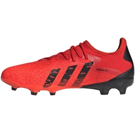 Chuteiras Adidas Predator Freak.3 L Fg M FY6289 multicolorido laranjas e vermelhos 1