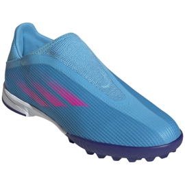 Adidas X Speedflow.3 Ll Tf J Jr GW7501 azul azul 3