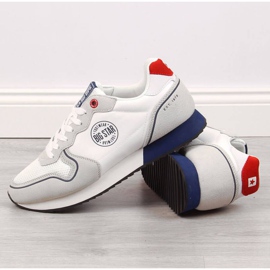 Big Star M JJ174141 sapatos esportivos brancos cinza 2