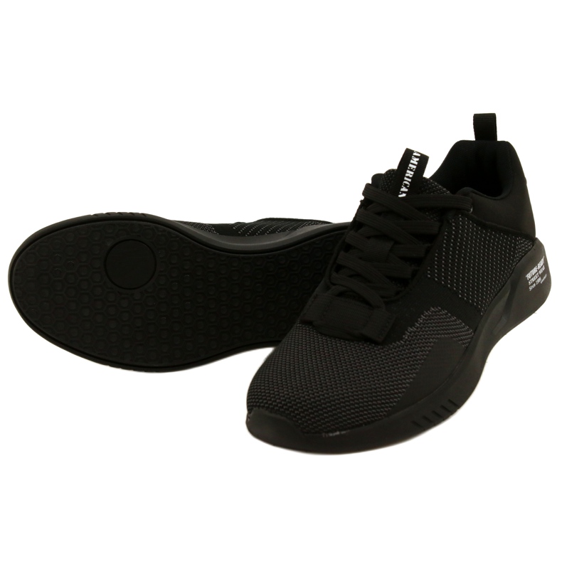 Tênis esportivo masculino American Club RH80 / 22 preto 6