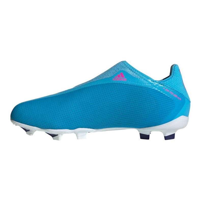 Chuteira Adidas X Speedflow.3 Ll Fg Jr GW7497 azul azul 1