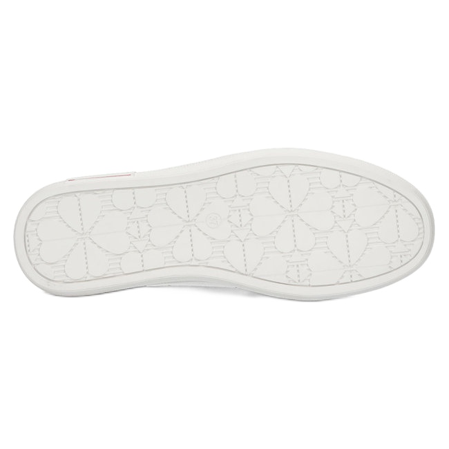 Tênis feminino amarrado Filippo DP3508 Branco 4