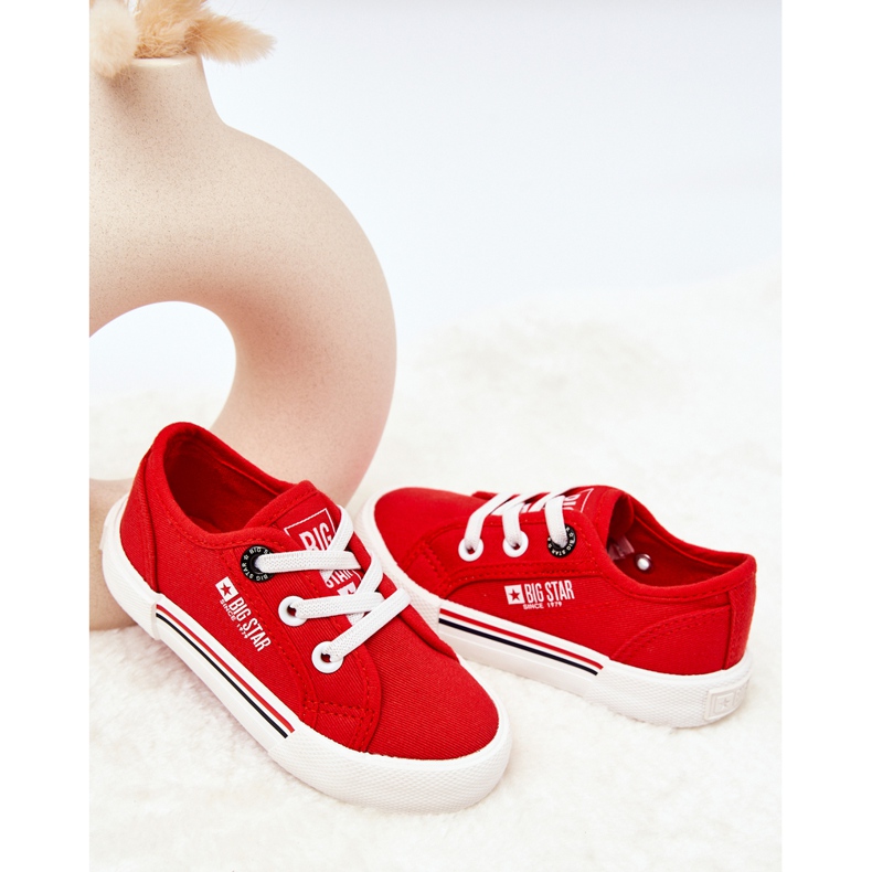 Tênis Slip Big Star JJ374167 Vermelho 2