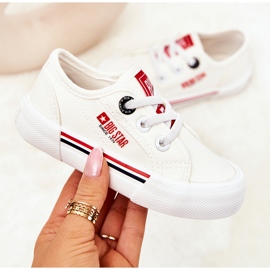 Big Star Tênis Branco Grande Estrela JJ374165 sem Slip-On 1