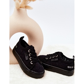 Tênis preto a céu aberto Big Star JJ374133 1