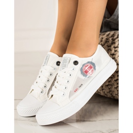 Tênis feminino Big Star JJ274A253 branco 1