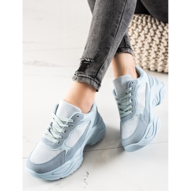 Marquiz Tênis Azuis na Plataforma azul 2