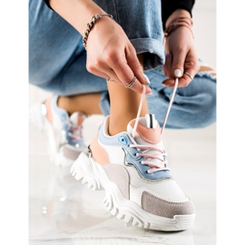 TRENDI Tênis da Moda branco multicolorido 1