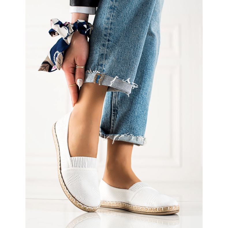 TRENDI Alpercatas Casuais Brancas branco 1