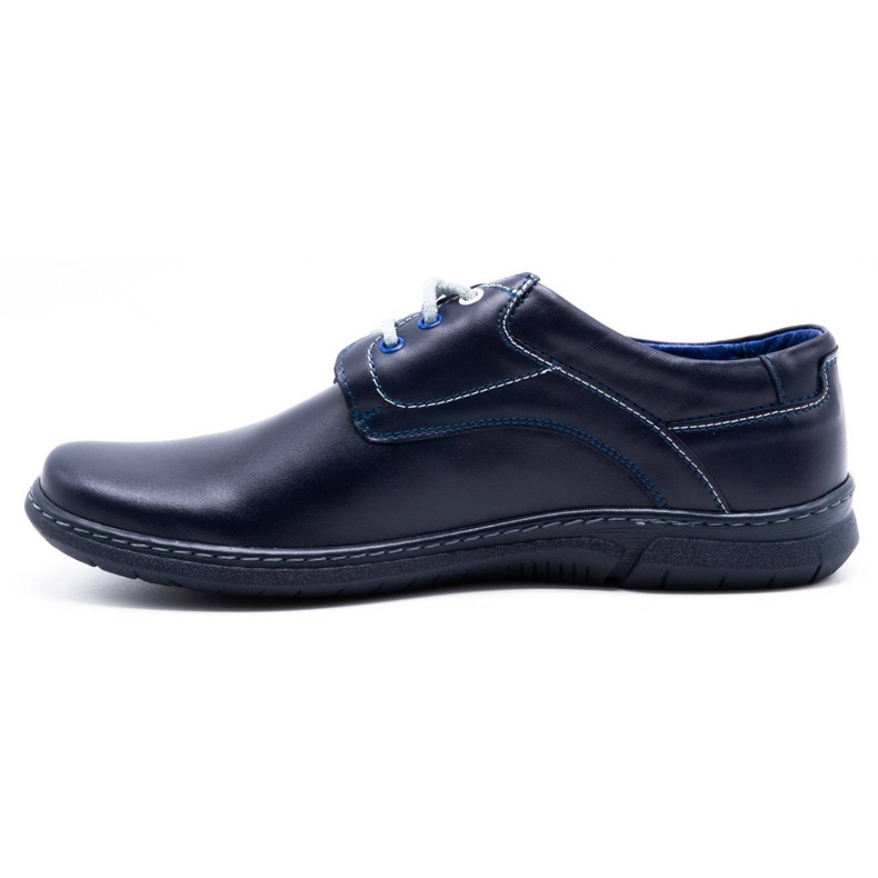 Olivier 240LU sapatos masculinos casuais azul marinho 1