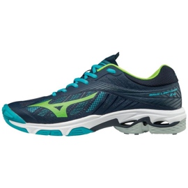 Tênis de vôlei Mizuno Wave Lightning Z4 036 M HS-TNK-000011221 azul marinho azul marinho 1