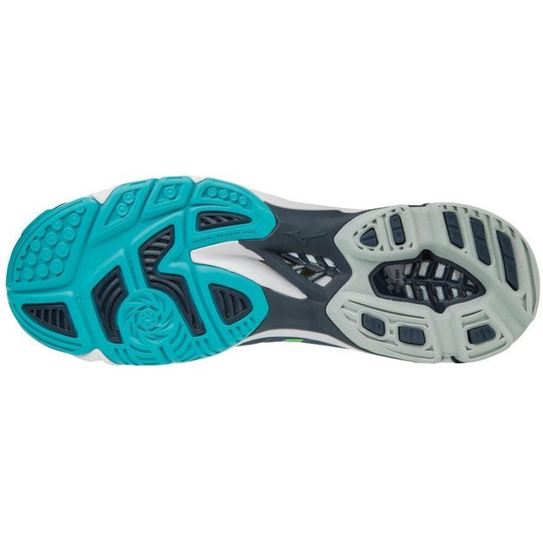 Tênis de vôlei Mizuno Wave Lightning Z4 036 M HS-TNK-000011221 azul marinho azul marinho 2