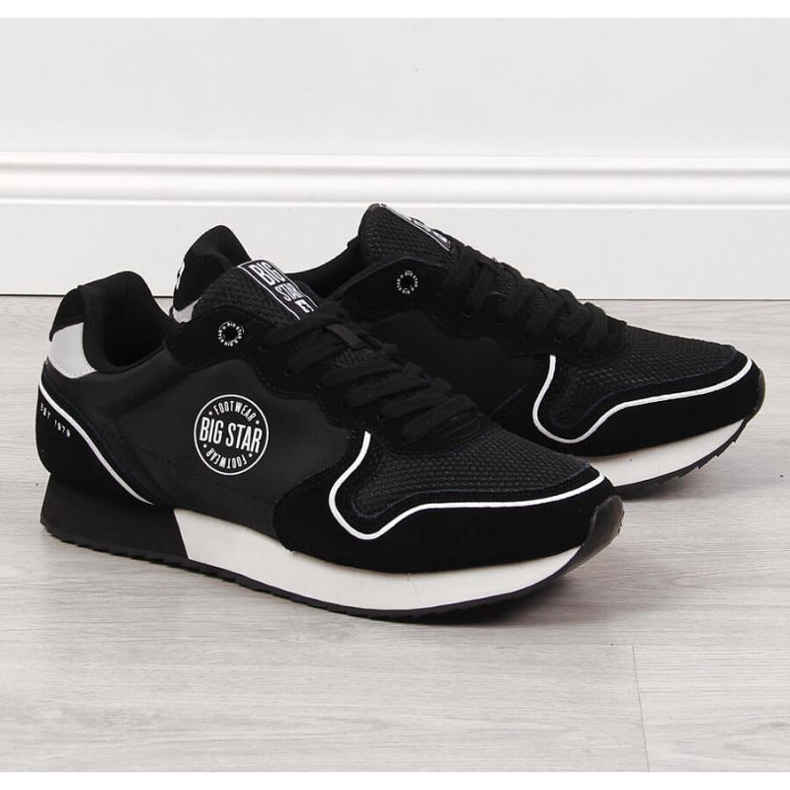 Tênis esportivo preto Big Star M JJ174140 1