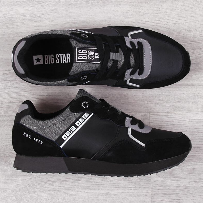 Calçado desportivo Big Star JJ174145, preto 2