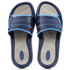 Atletico M ATC204B chinelos de borracha azul marinho 1