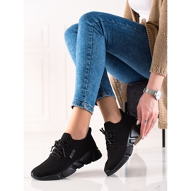 Tênis feminino Big Star JJ274269 preto 1