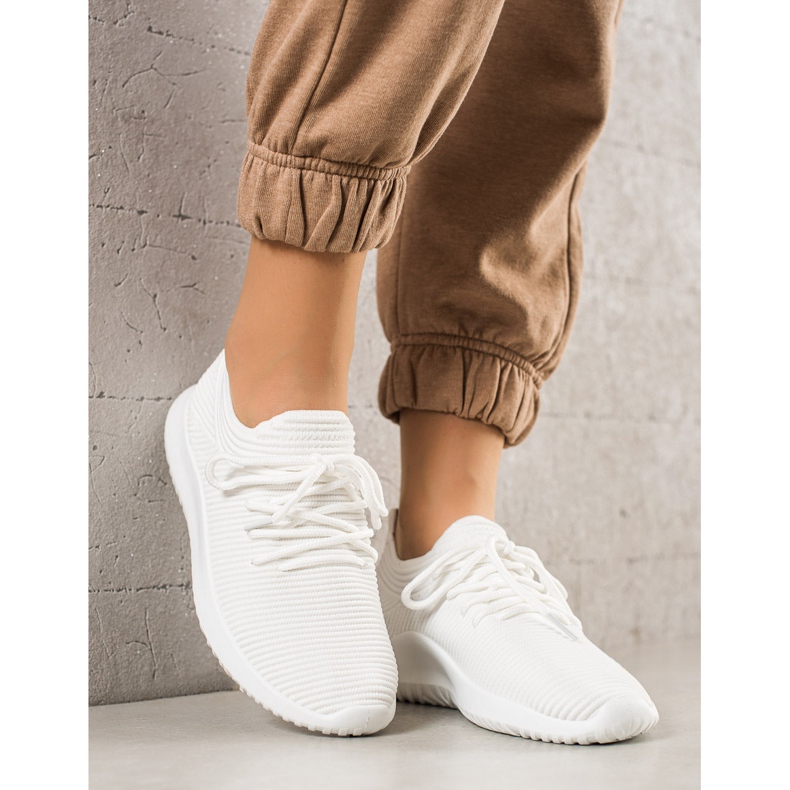 TRENDI Tênis esportivos leves branco 1