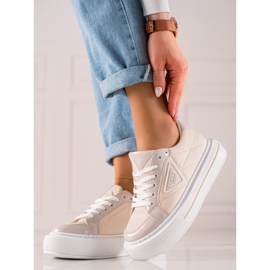 Seastar Sapatos da moda bege 2