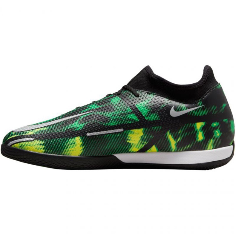 Chuteiras Nike Phantom GT2 Academy Df Sw Ic M DM0720 003 verde, multicolor verde 1