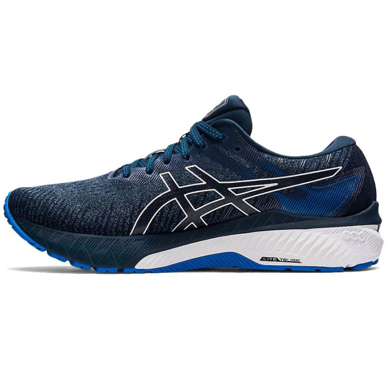 Asics Gt 2000 10 M 1011B185 400 tênis de corrida azul marinho azul 1