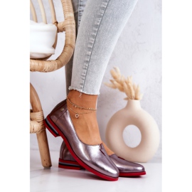 Sapatos de couro Maciejka Silver 05035-42 multicolorido prata 1