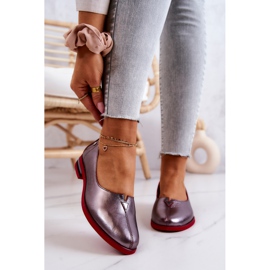 Sapatos de couro Maciejka Silver 05035-42 multicolorido prata 2