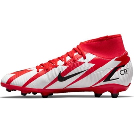 Chuteiras Nike Mercurial Superfly 8 Club CR7 Mg M DB2855-600 multicolorido laranjas e vermelhos 1