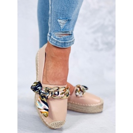 Alpargatas femininas Avril Khaki bege 2
