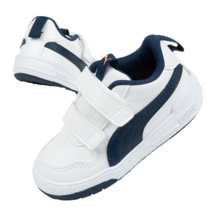 Puma Multiflex Jr 380741 07 branco azul marinho 1