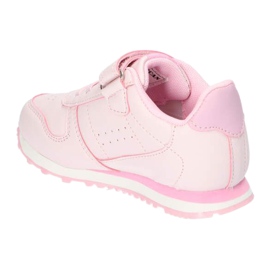 Sapatos esportivos infantis American Club ES68/22 Pink rosa 5