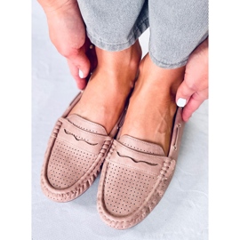 Mocassins femininos Minori Pink rosa 1