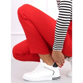 Tênis em uma cunha escondida Izumi BRANCO / PRETO 1