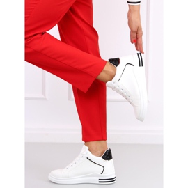 Tênis em uma cunha escondida Izumi BRANCO / PRETO 2