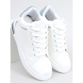 Tênis em uma cunha escondida Izumi BRANCO / AZUL 1