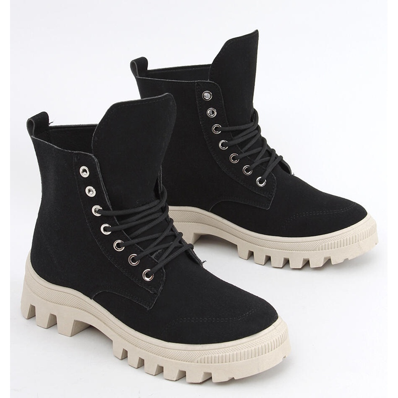 Mariko Tênis trekking cano alto preto 1